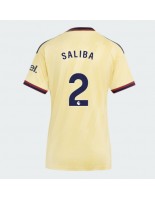 Arsenal William Saliba #2 Alternativní Dres pro Dámské 2026-27 Krátký Rukáv